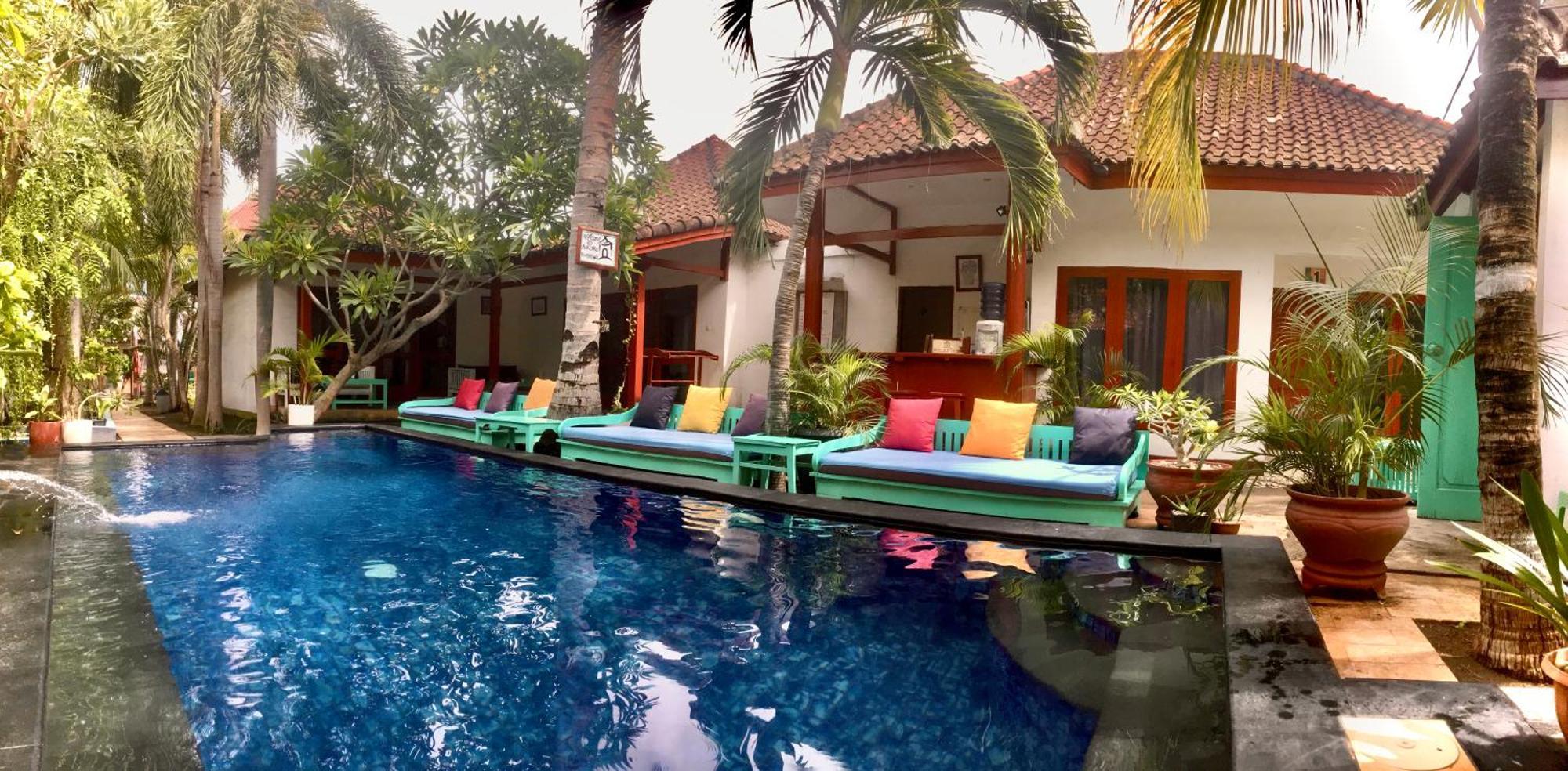 Aaliku Bungalows Gili Trawangan Kültér fotó