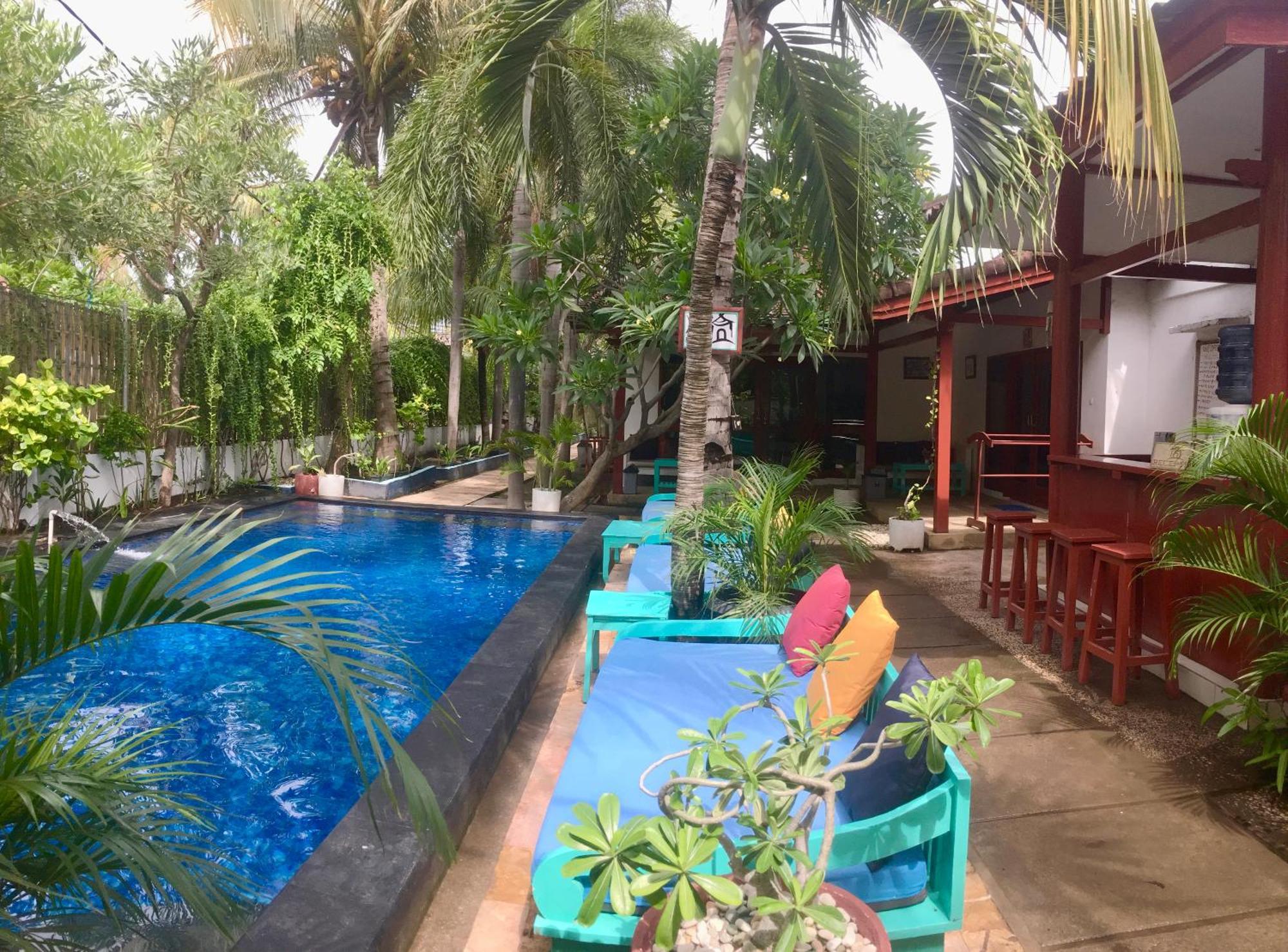 Aaliku Bungalows Gili Trawangan Kültér fotó